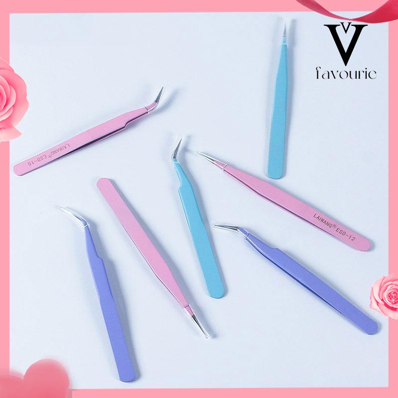 CODPinset Lengkung Gundam Stiker Scrapbook Tools Warna Pastel Lucu Tweezer Sticker Pinset-FA