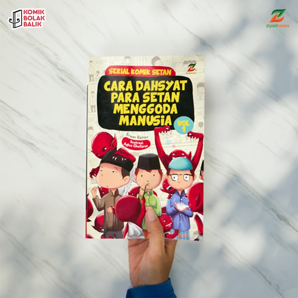Komik Islami : Cara Dahsyat Para Setan Menggoda Manusia 2in1 | Ziyad Books