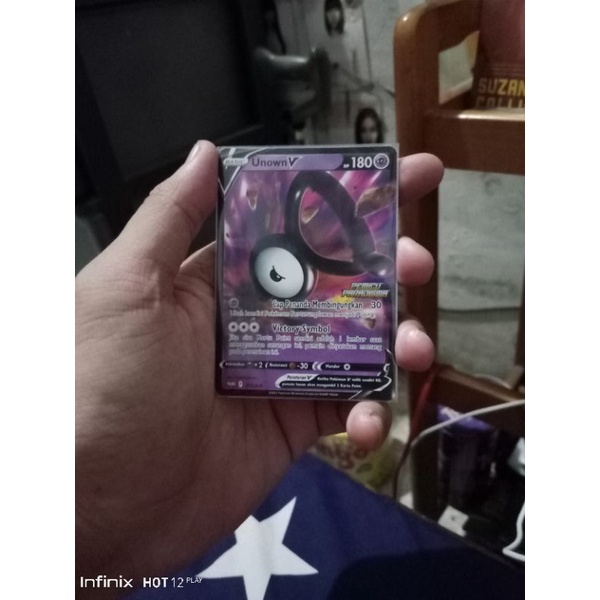 kartu pokemon bahasa indonesia promo unown v