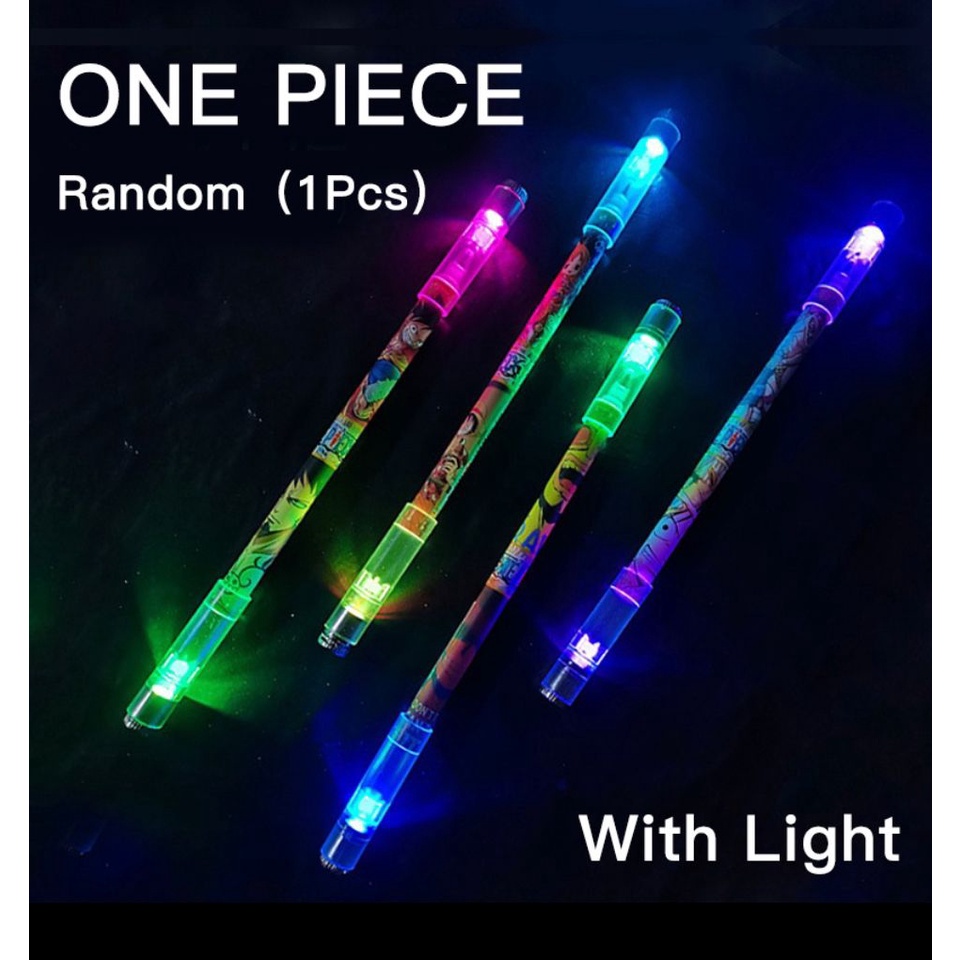 ic Pulpen Spinning LED Original Anime Spinning Pen Light Balance Pen Oily Pen Fingers Flexible