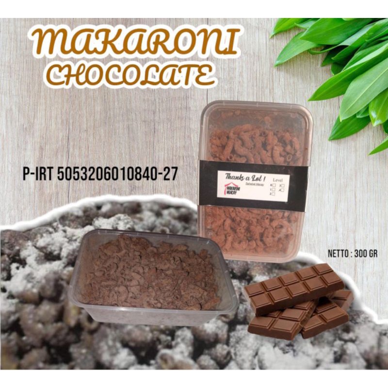 

Makaroni ngacay Makaroni Chocolate Toples 750 ML