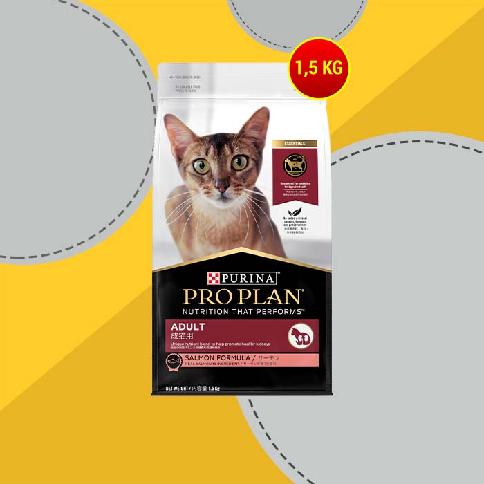 Makanan Kucing Pro plan Salmon 2,5 Kg / Proplan Salmon