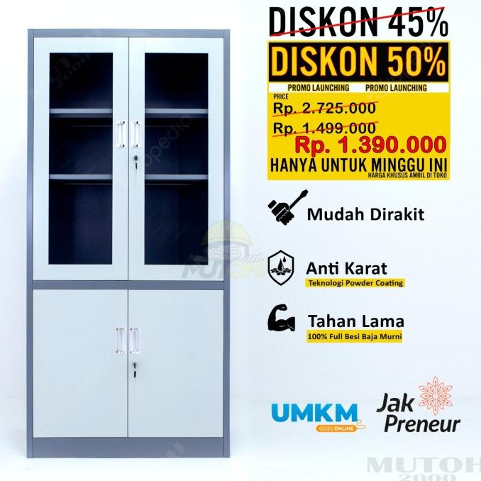 

TERBARU LEMARI ARSIP LEMARI BESI FILING CABINET TERMURAH - KOMBINASI SWING 107 DISCOUNT