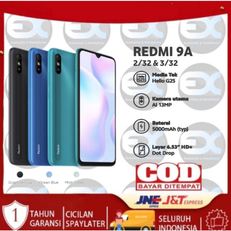 Redmi 9a 2/32 & 3/32