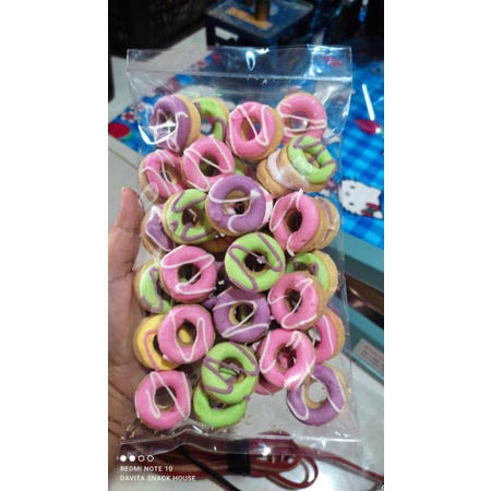 

Cookies Donat Mini Pelangi