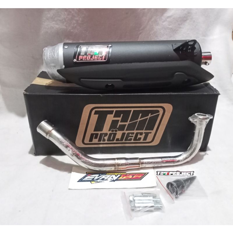 Knalpot Standar Racing Tsukigi TZM Project Beat FI Scoppy FI Vario FI