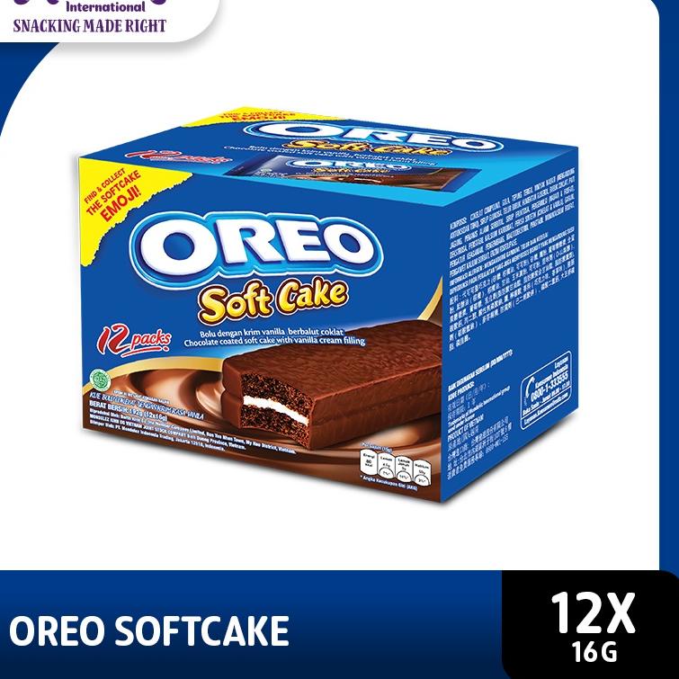 

PROMO 1.1 Oreo Softcake 12x16gr - Triple Pack ..,,.,,.,