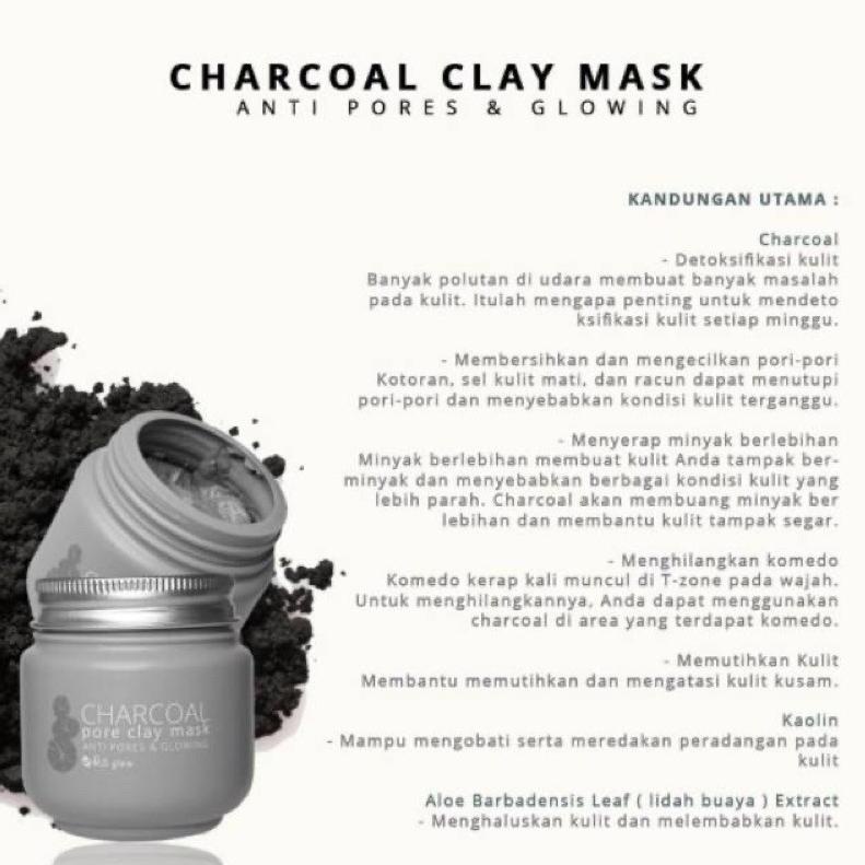 TERJAMIN BAGUS GRATIS MINI GOLD MS GLOW CLAY MASK / MASKER MSGLOW / CHARCOAL GREEN TEA BPOM ORIGINAL