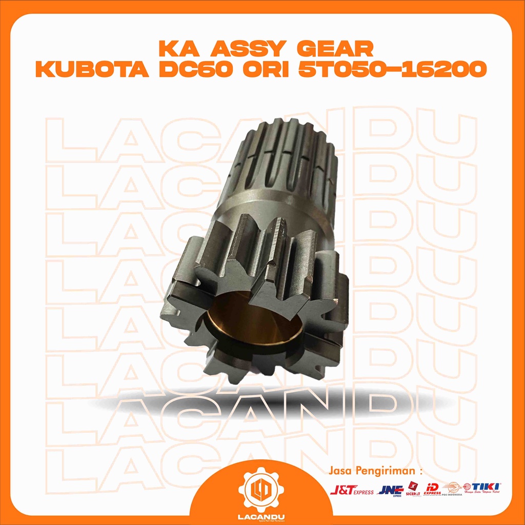 KA ASSY GEAR KUBOTA DC60 ORI 5T050-16200 for COMBINE HARVESTER LACANDU PART