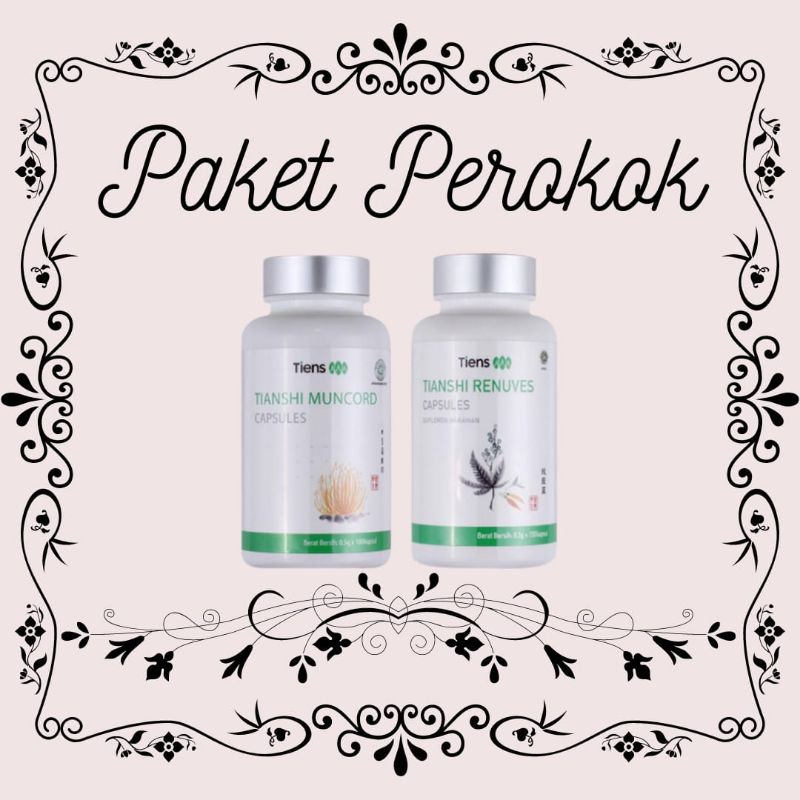 Paket Perokok Tiens | Paket Pelangsing