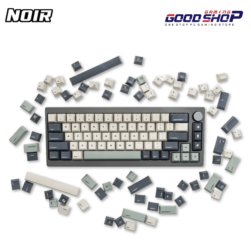 Noir Gear x After Friday &quot;Matcha&quot; Keycaps Set