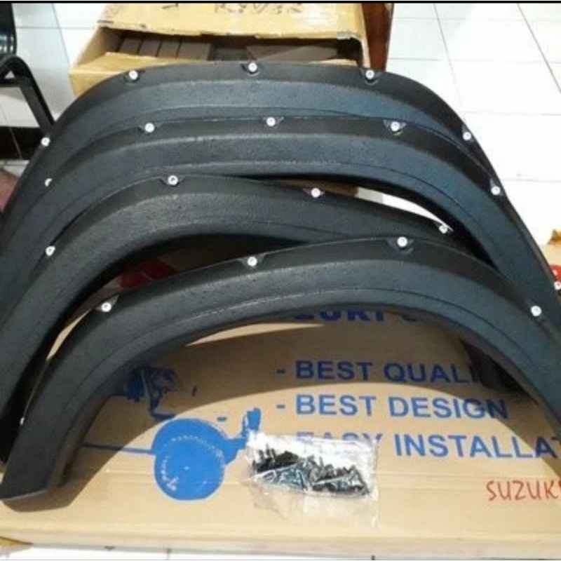 FENDER KATANA BAHAN KARET MODEL KOTAK NEW