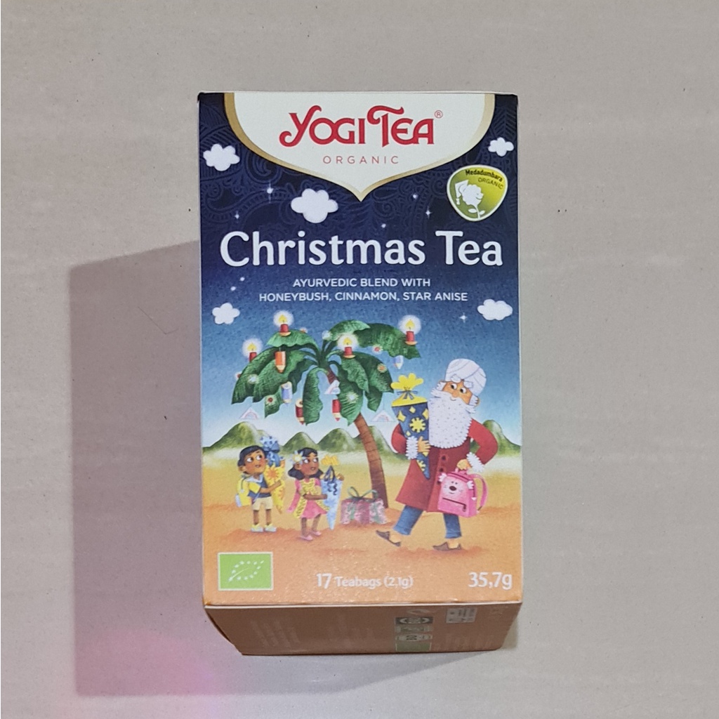 Yogi Tea Organic Christmas Tea Honeybush, Cinnamon, Star Anise 17 x 21 Gram