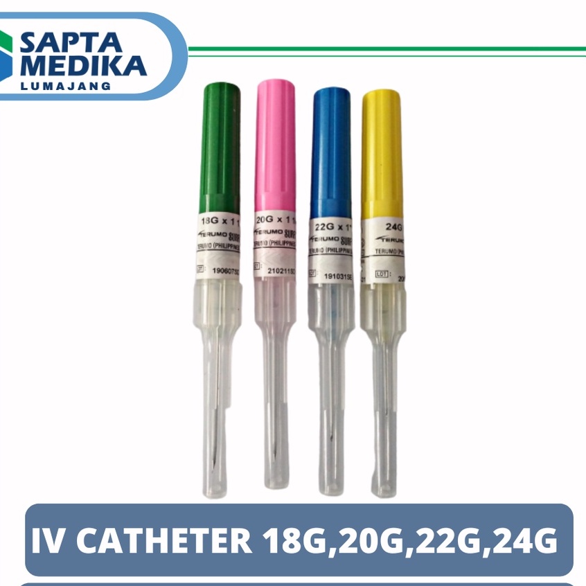 I.V Catheter Terumo/Surflo 18G,20G,22G,24G,26G