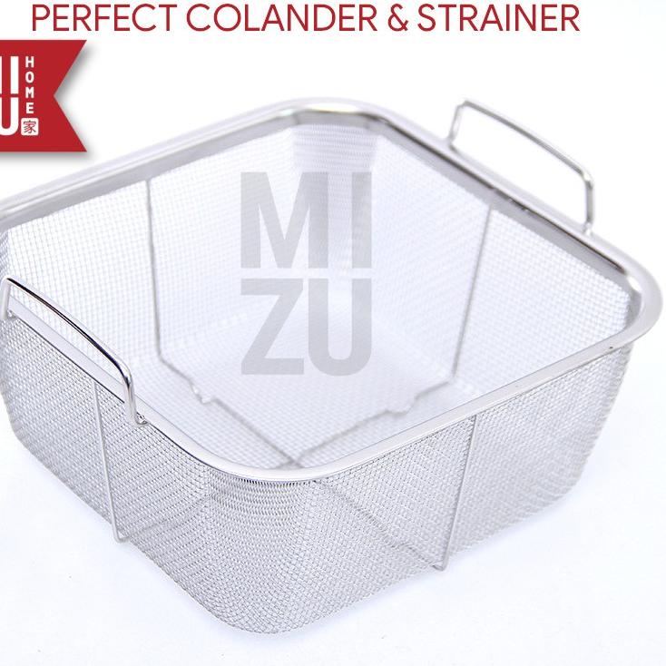 Super Viral MIZU FURAIYA 20cm French Fries Deep Frier Frying Basket Keranjang Penggoreng Kentang Stainless