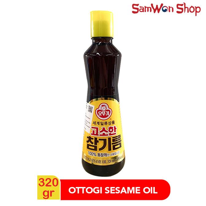 

OTTOGI SESAME OIL 320 ML - MINYAK WIJEN DENGAN 100% WIJEN ASLI