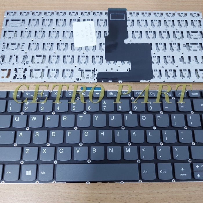 Keyboard LEN Yoga 520 720 720-15IKB 520-14IKB Series DELETE