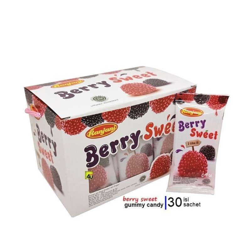 

BERRYSWEET JELLY (1Kotak isi 30pcs) 150gr