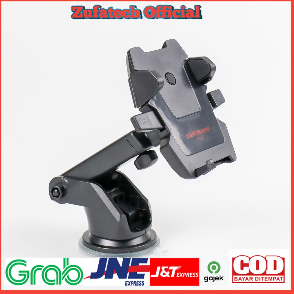 Taffware Car Holder for Smartphone with Suction Cup - T003 - Black