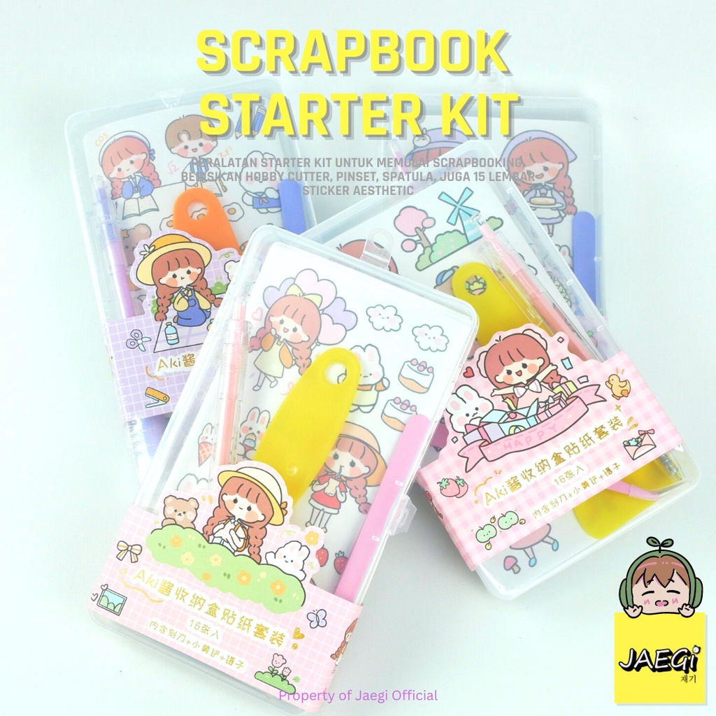 

JAEGi - Scrapbook Starter Kit Aesthetic Girl Edition