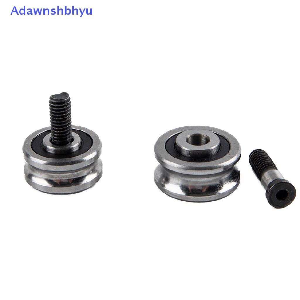 Adhyu SG15 SG20 SG25 SG66+M5 M6 M8 Screw Steel Pulley Ball Bearings Track Guide Roller ID