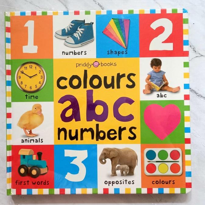 

Priddy Book Colours abc numbers