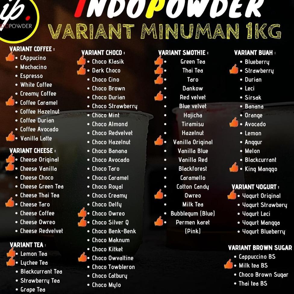 

[KODE 6R0YG] Bubuk Minuman Thai Tea 1 Kg / Thai Tea Powder / Bubuk Thai Tea / Powder Thai tea / Thai tea bubuk