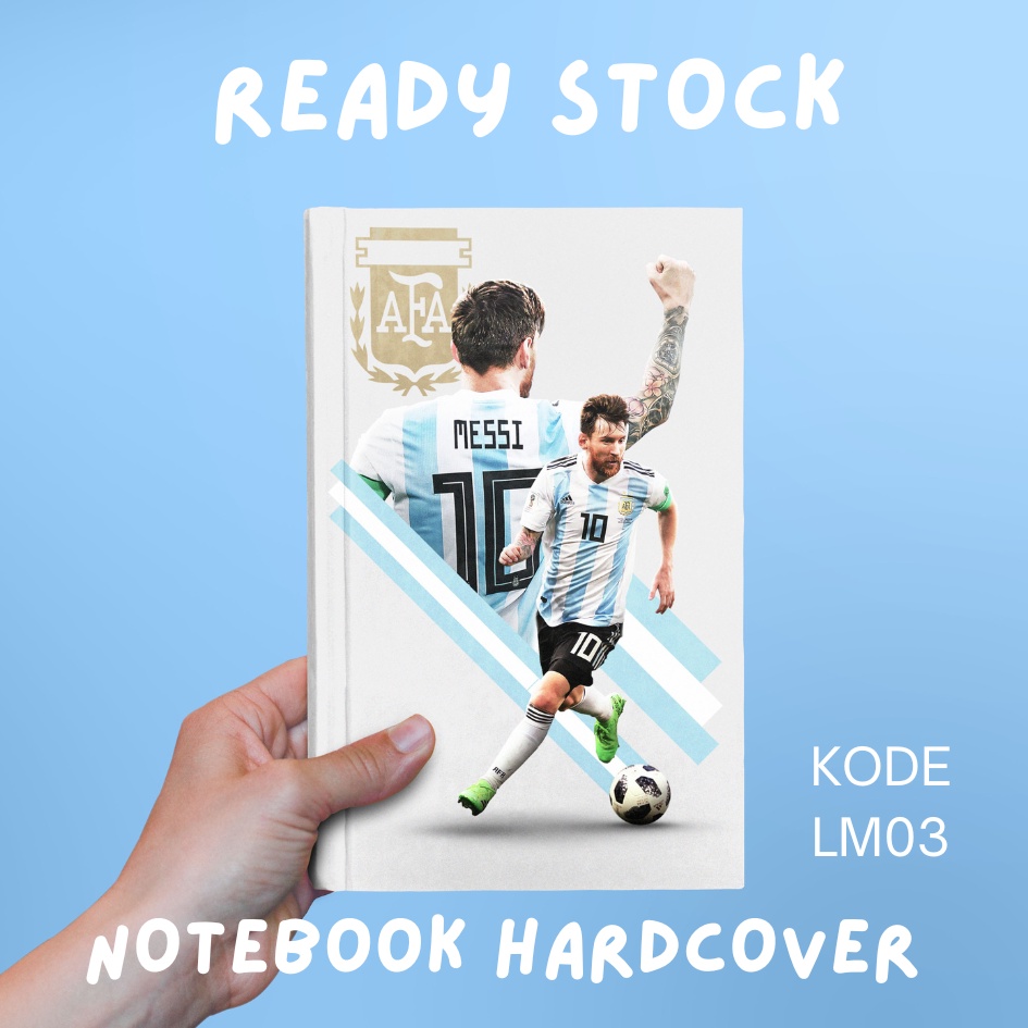 

BUKU NOTEBOOK LIONEL MESSI/ BUKU SEKOLAH/ BUKU CATATAN/ BUKU LIONEL MESSI KODE LM 03