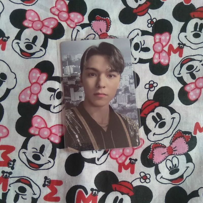 Photocard Seventeen Vernon Vod Be The Sun Touring