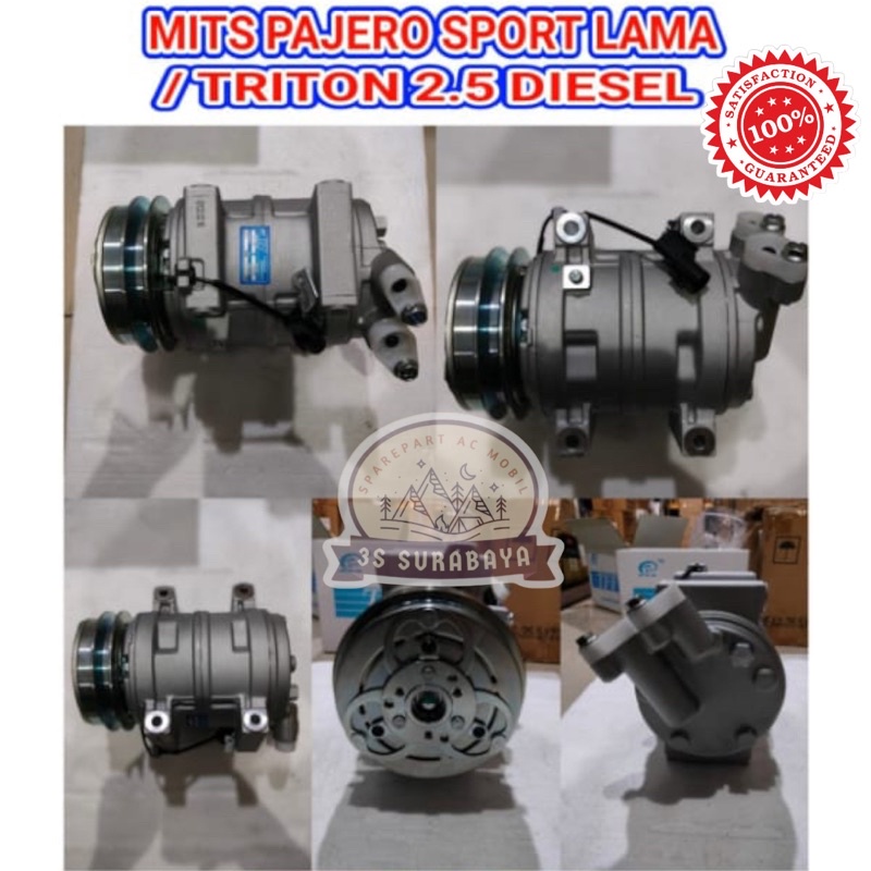 Kompresor Pajero Sport Strada Triton 2500 CC 2.5 Mitsubishi Ac Mobil