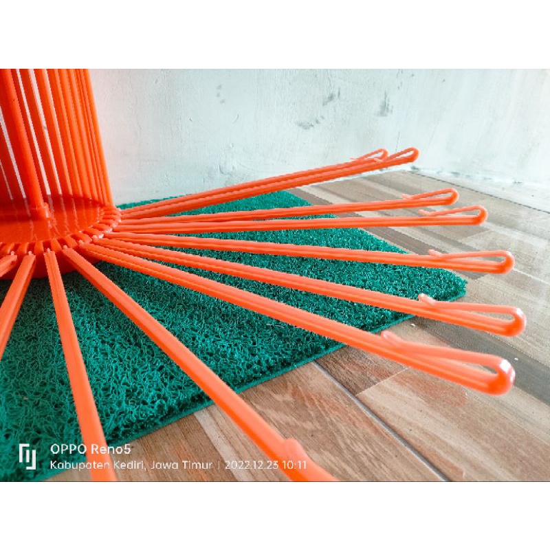 Hanger Folding 30 stik / Jemuran baju bayi anak / hanger bulat / hanger popok
