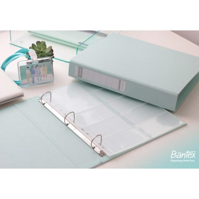 

Bantex 3 Ring Binder A4 Tropica Color Aqua 8322P76