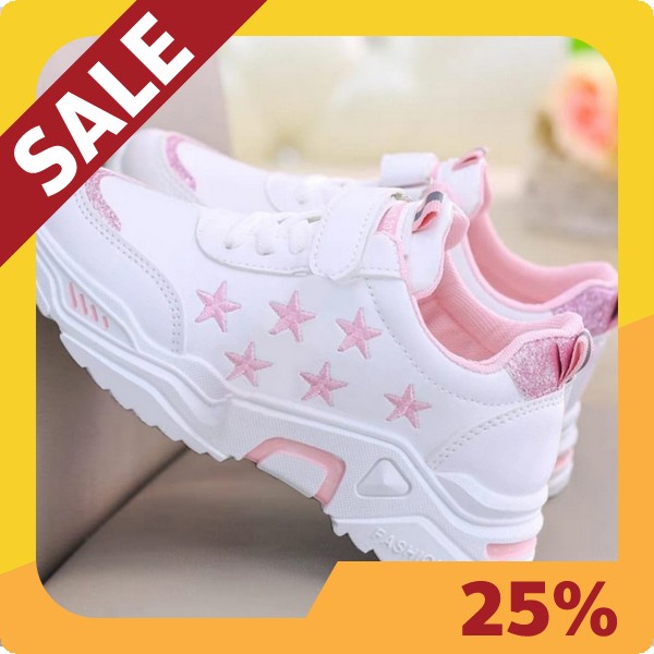 Sepatu Anak Perempuan Cewek Sekolah Olahraga Kets Sneakers Usia 1 2 3 4 5 6 7 Tahun Imp*Rt O5Z3 .. L