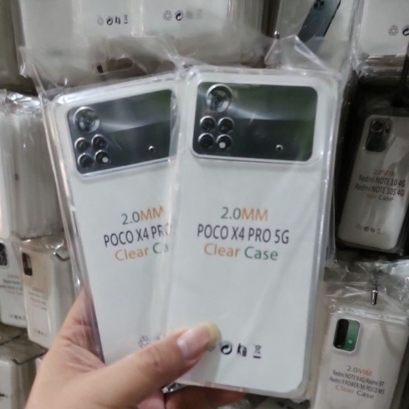 C/C- CASING COVER Poco M4 Pro 4G Poco X4 Pro Poco C40 Clear case Bening Softcase Clear Case Poco M4 Pro 4G Poco X4 Pro 5G Poco C40