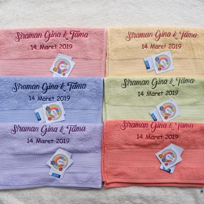 Handuk  Custom Bordir Concept 50x100