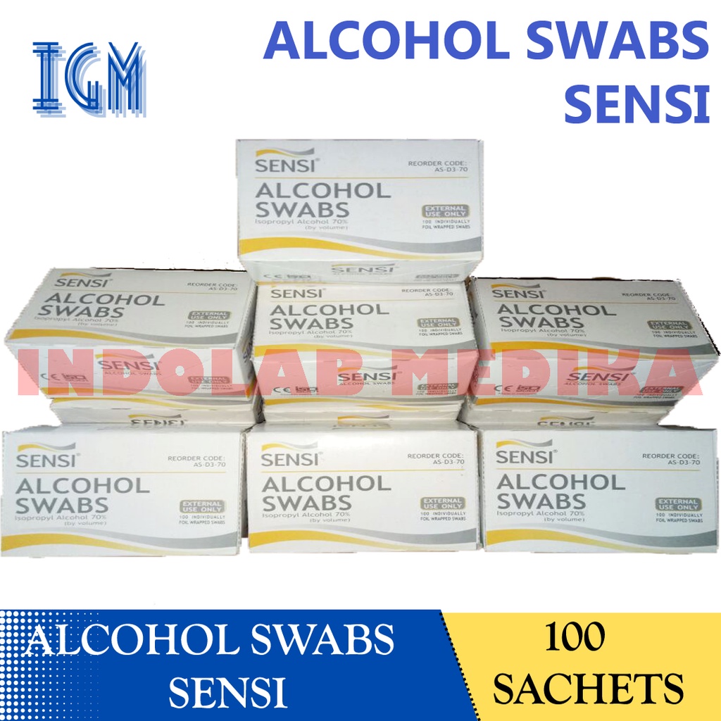 ALCOHOL SWABS SENSI