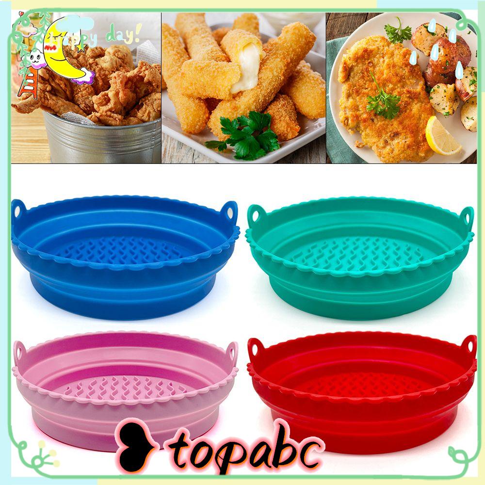 Top Foldable Silicone Pot Grill Pot Tray Masak Reusable Pizza Plate Baking Basket