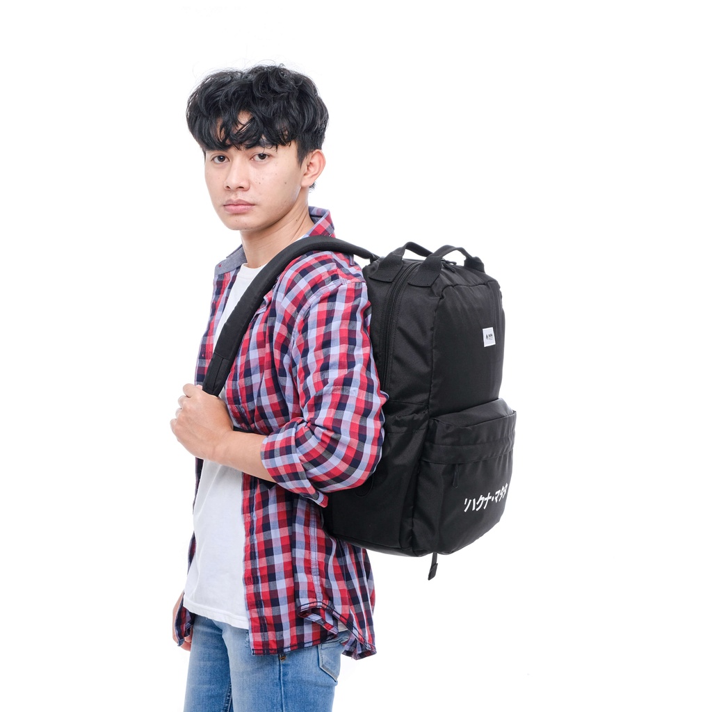 ALBA PROJECT | Backpack Osaka | Ransel Pria Wanita | Tas Laptop | Tas Punggung