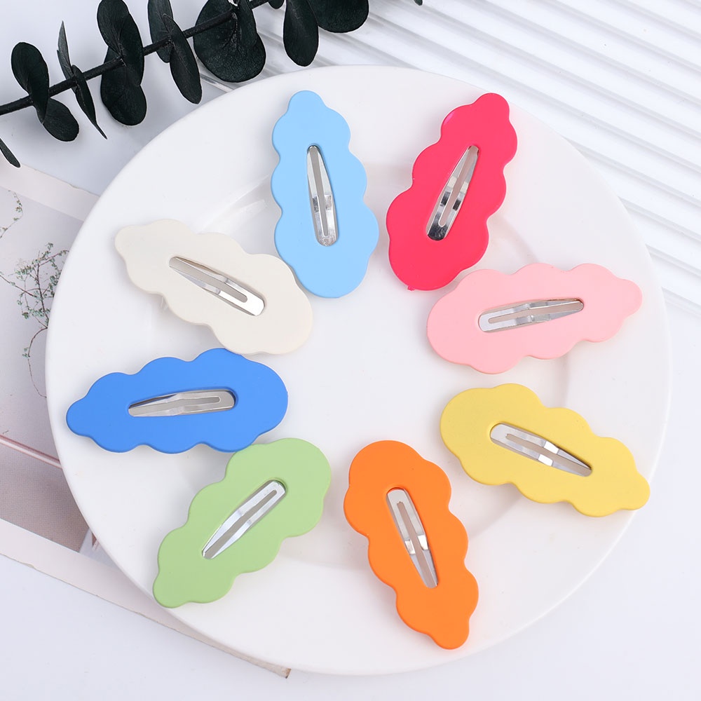 Populer Aksesoris Rambut Wanita Ladies Candy Color Sweet Hair Clip Vintage Gadis Elegan Lucu Poni Samping Jepit Rambut Hiasan Kepala Sederhana Korea INS Gaya BB Hair Pins