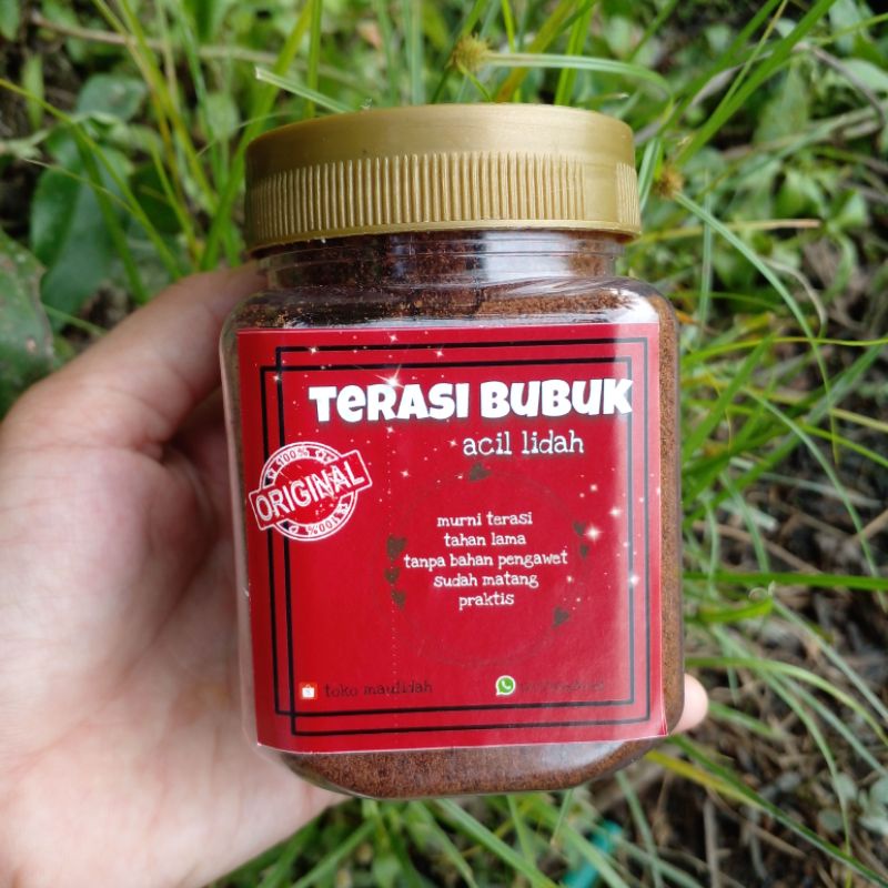 terasi bubuk matang / acan bubuk