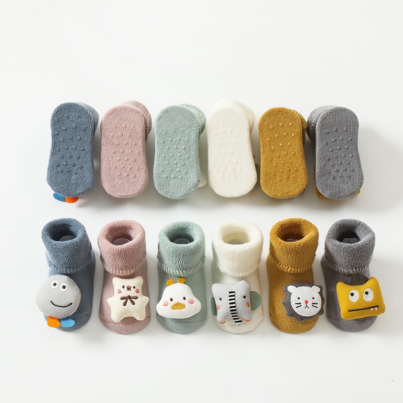 kaos kaki anak unisex 3d karakter lucu premium ala korea