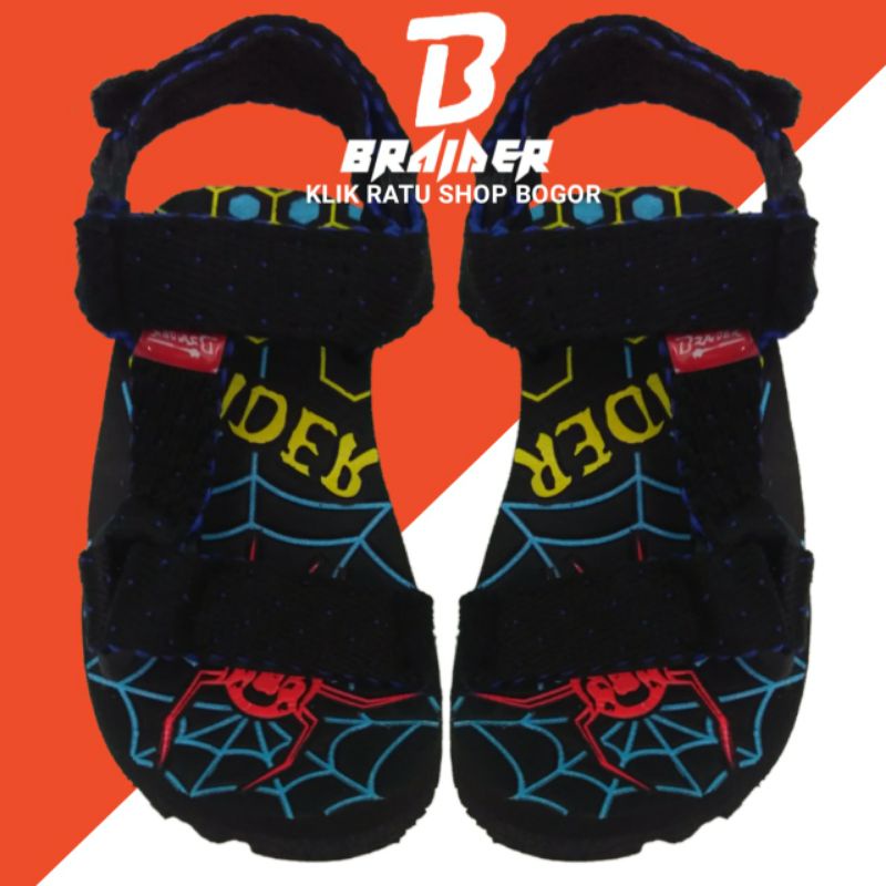 SANDAL SLIP ON SLOP GUNUNG ANAK LAKI-LAKI USIA 2 SAMPAI 5 TAHUN BRAIDER MINI TERBARU/ SENDAL GUNUNG KOKOP ANAK LAKI-LAKI BRAIDER MURAH