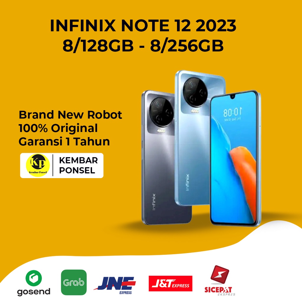 Jual INFINIX NOTE 12 2023 8/128GB - 8/256GB GARANSI RESMI INDONESIA 1 ...