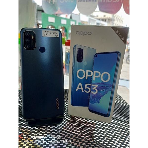 Handphone Second OPPO A53 Ram 4+3/64GB