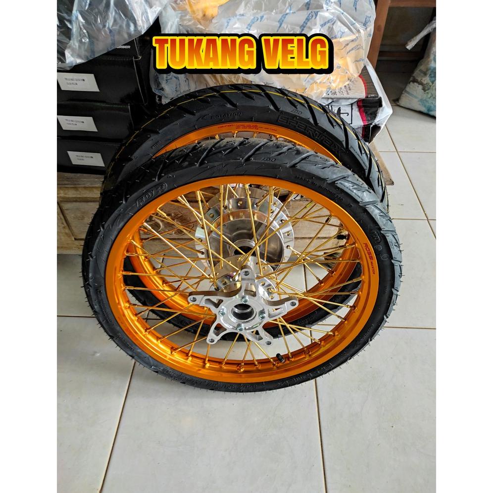 Velg Jari Jari Ruji CB150R New CBR 150 New Facelift Dan Dan CB150R Old Set Plus Ban