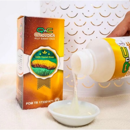 Qnc Jelly Gamat Obat Kanker Serviks Leher Rahim Tumor Benjolan Miom Rahim Penebalan Dinding Rahim Isi 300 Ml Herbal Ekstrak Teripang Emas Asli BPOM