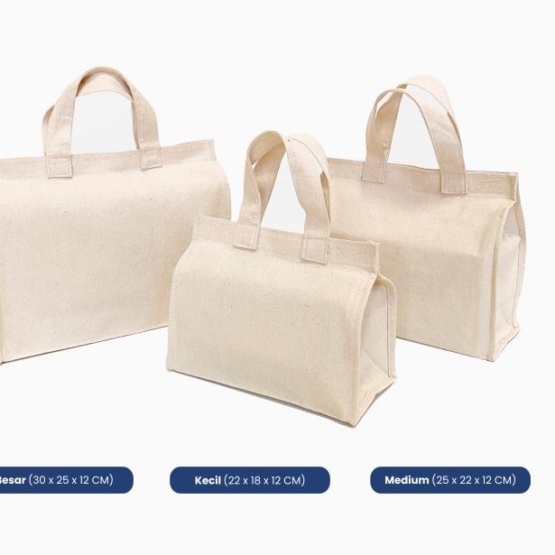 

Free Ongkir Tas Hampers Jinjing Kanvas Natural Besar - Tas Bekal Lunch Bag Hamper