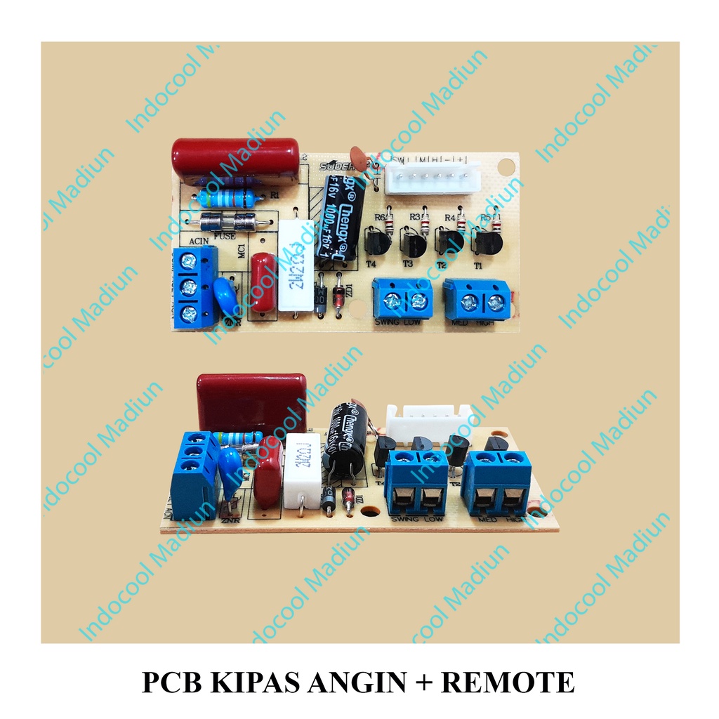 PKAR PANEL / MODUL KIPAS ANGIN / PCB KIPAS ANGIN + REMOTE
