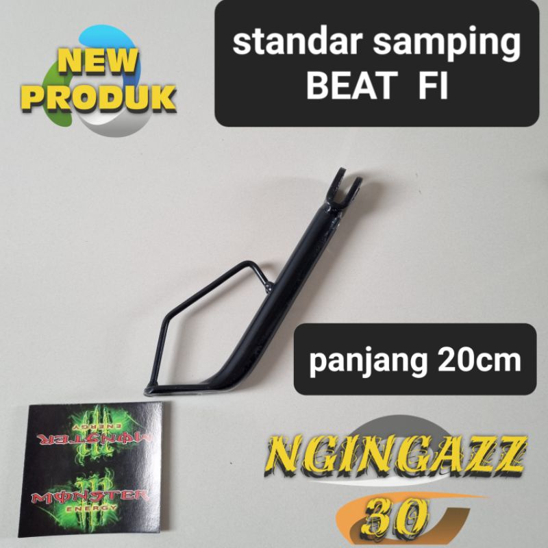 standar samping BEAT FI beat eco beat street scoopy vario panjang 20 cm