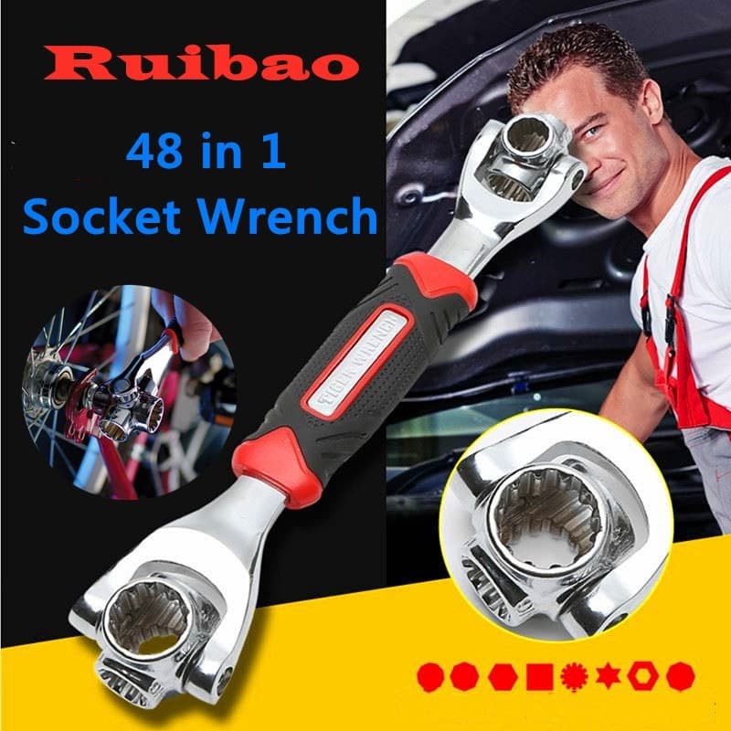 Kunci Pas Tiger Kunci Pas 48 in 1 Universal Wrench Socket Wrench